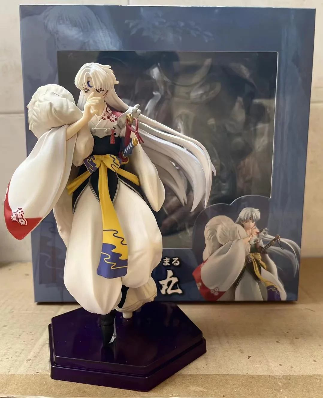 

Экшн-фигурки аниме Inuyasha Sesshoumaru парад игрушки 20 см