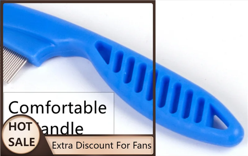 

Горячая Распродажа Cat Dog Metal Nit Head волосы, вошь Comb Fine зубчатая блошиная ручка для домашних животных кисть для головы