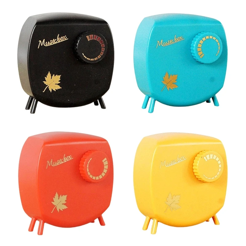 

Clockwork Toy Mini Musical Box Toy w/ Classical Music Children’s Day Gift Supply