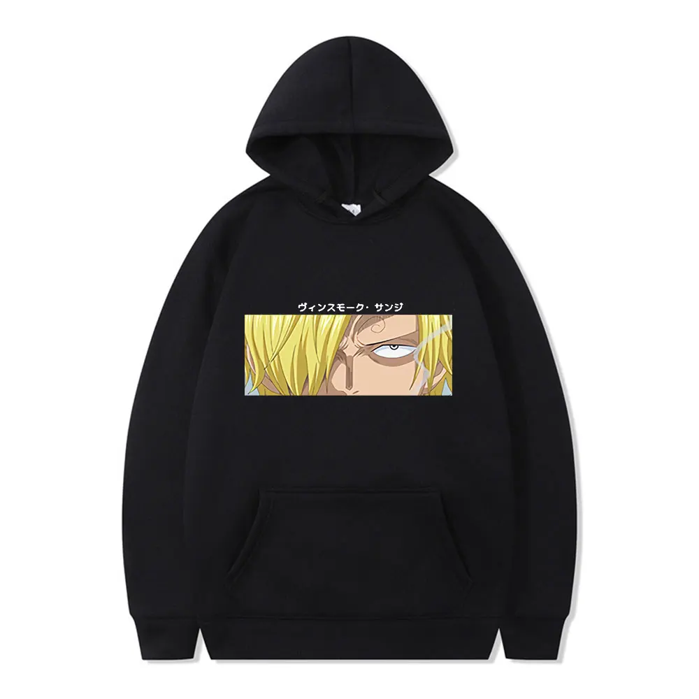 

Слитный аниме Sanji 2022 отправить друзьям Harajuku комиксы модный принт зимний длинный рукав свободная повседневная спортивная мужская Толстовка