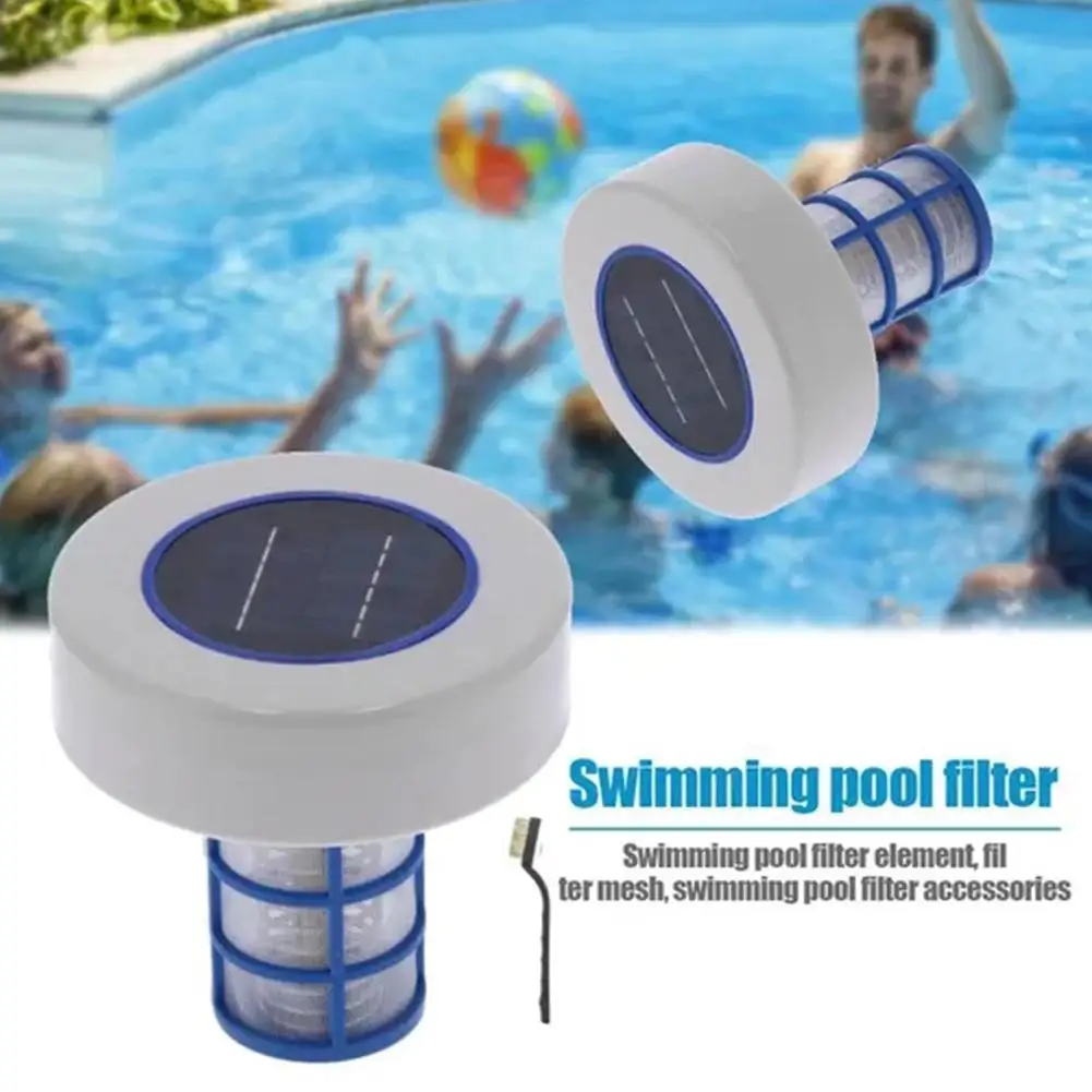 

Solar Pool-Ionizer Silver Ion Swimming Pool Purifier Kills-Algae Triangular Foot Support Sprayer For Outdoor Replace T9A1