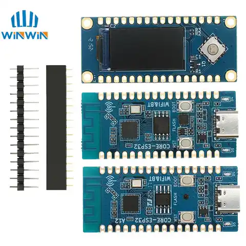 Макетная плата ESP32 C3, материнская плата с ЖК-дисплеем, встроенная антенна 2,4G, 32Pin IDF WiFi + Bluetooth CH343P для Arduino microprimthon
