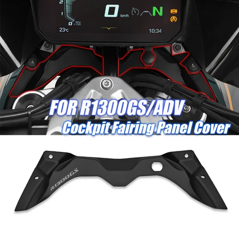 Для BMW R1300GS R1300 GS Adventure R1300 GS 2023-2025 обтекатель кабины, крышка вилки, дефлектор восходящего потока, аксессуары
