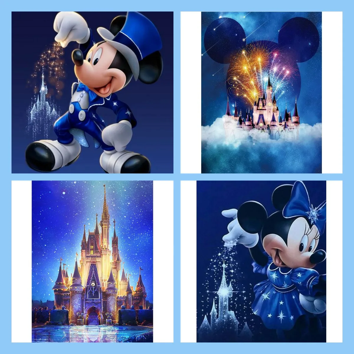 

Full Square/Round Drill 5D DIY Diamond Painting Disney Mickey Mouse 3D Embroidery Cross Stitch Mosaic Rhinestone Home Decor Gift