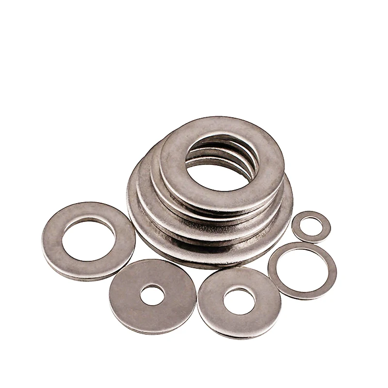 

DIN9021 M4 M5 M6 M8 M10 Pure titanium Oversized flat pad broaden thickening washer titanium flat widen washer Ti GR2