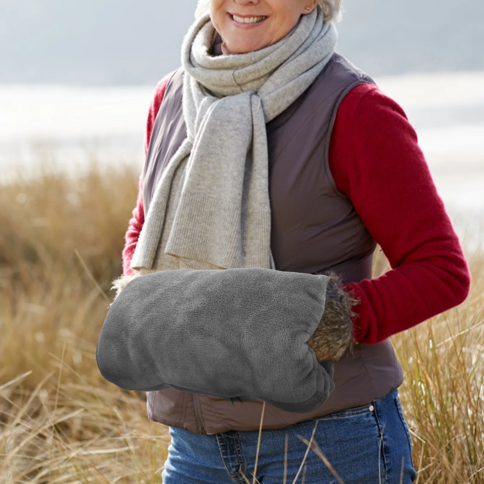 Грелка для рук подушка перезаряжаемые грелки горячая подвесная фланель зимнего