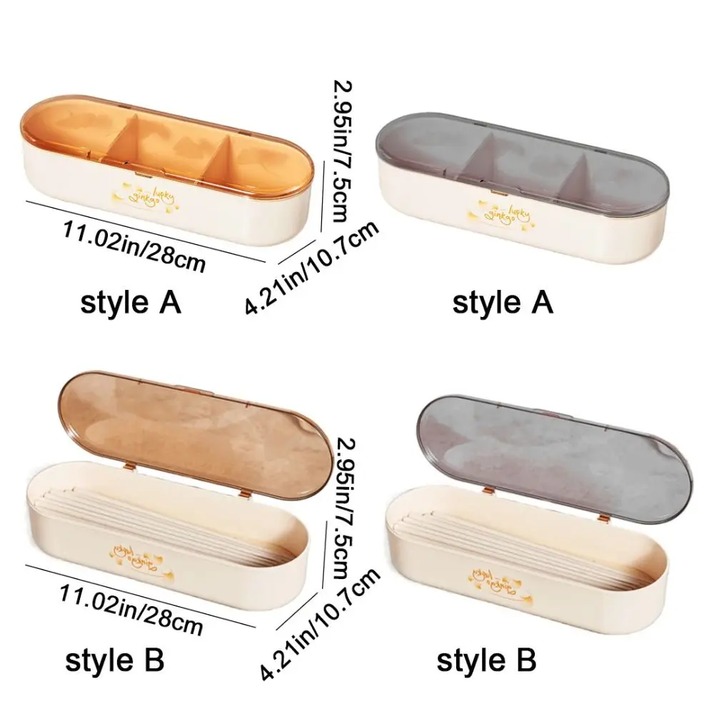 Пластиковый контейнер для приправ с 3 ячейками герметичный большой емкости