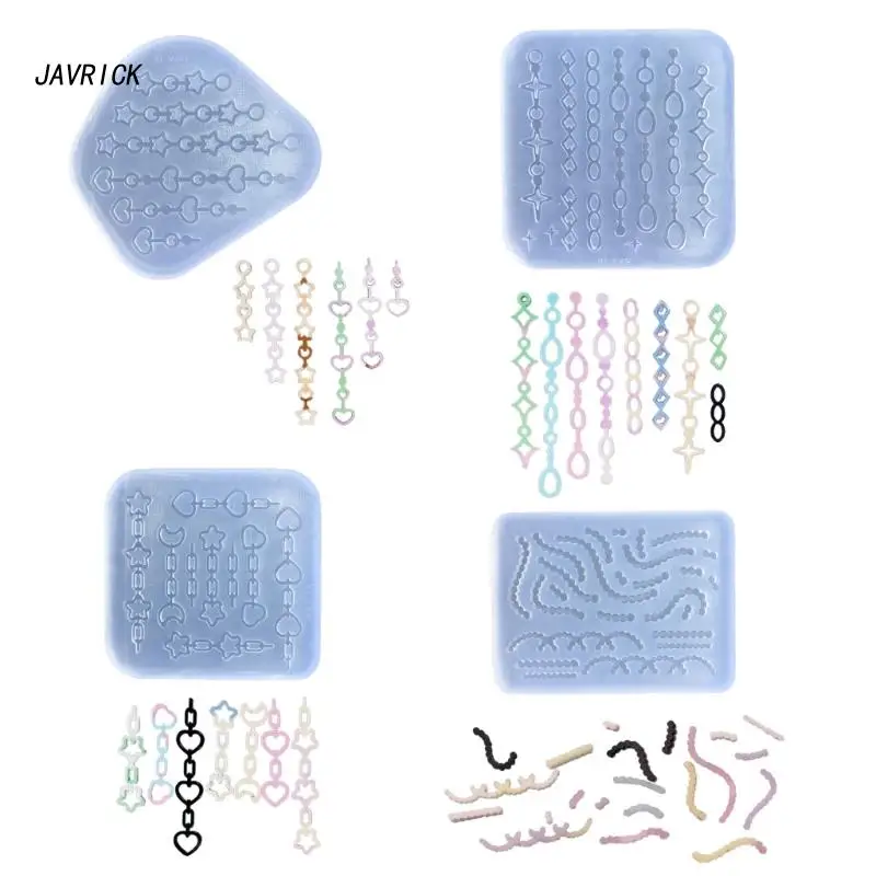 

Quicksand Filling Materials Resin Mould Silicone Hollow Shaker Fillers Mould Jewelry Making Mold for Epoxy Casting Craft