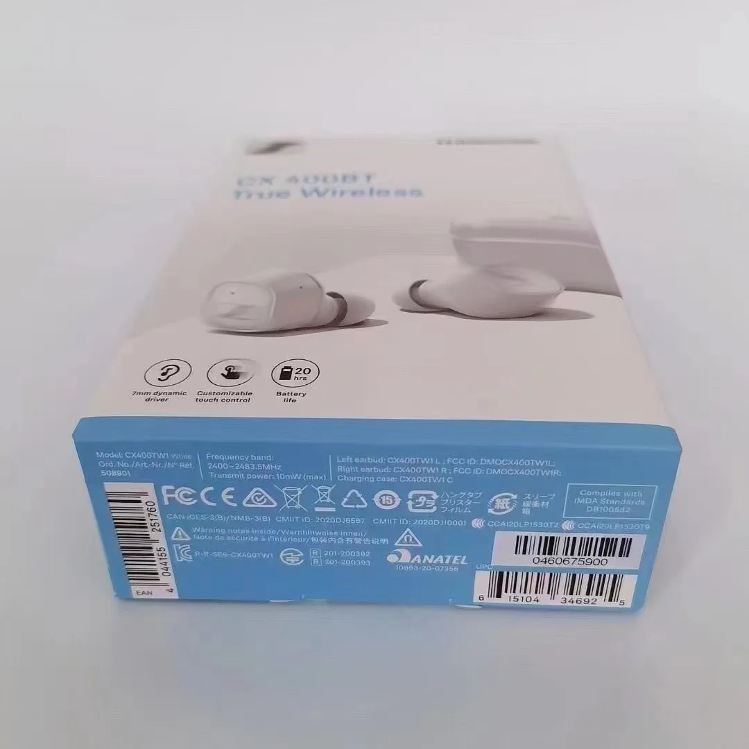 Новинка прозрачная Беспроводная Bluetooth-гарнитура CX 400BT с шумоподавлением