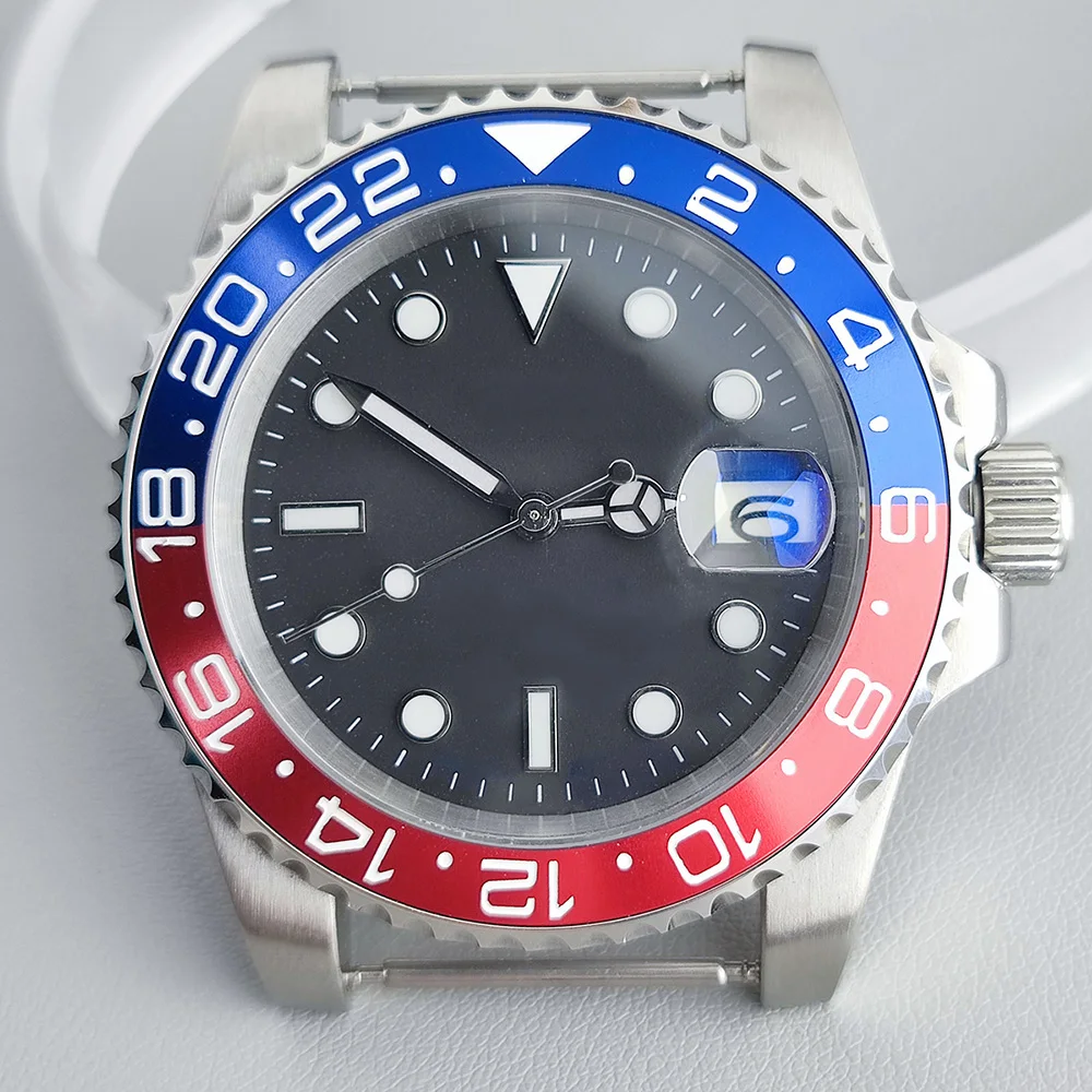 40mm NH35 case men's watch Seiko NH35 movement stainless steel 904L sapphire glass nh36 watch dail C3 luminous