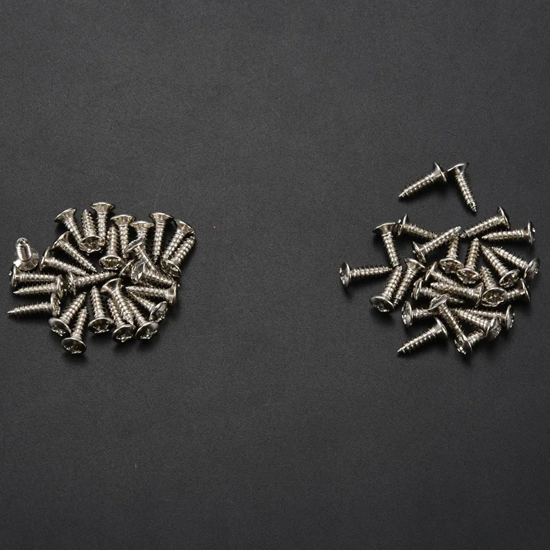 

50Pcs Pickguard Screws 3MM For Fender Strat Style Guitar