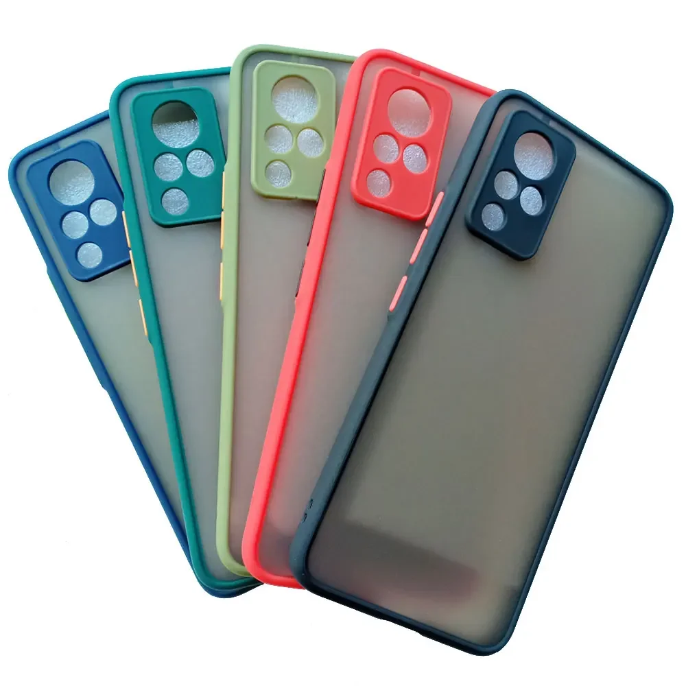 Жесткая матовая Противоударная задняя крышка для vivo V21