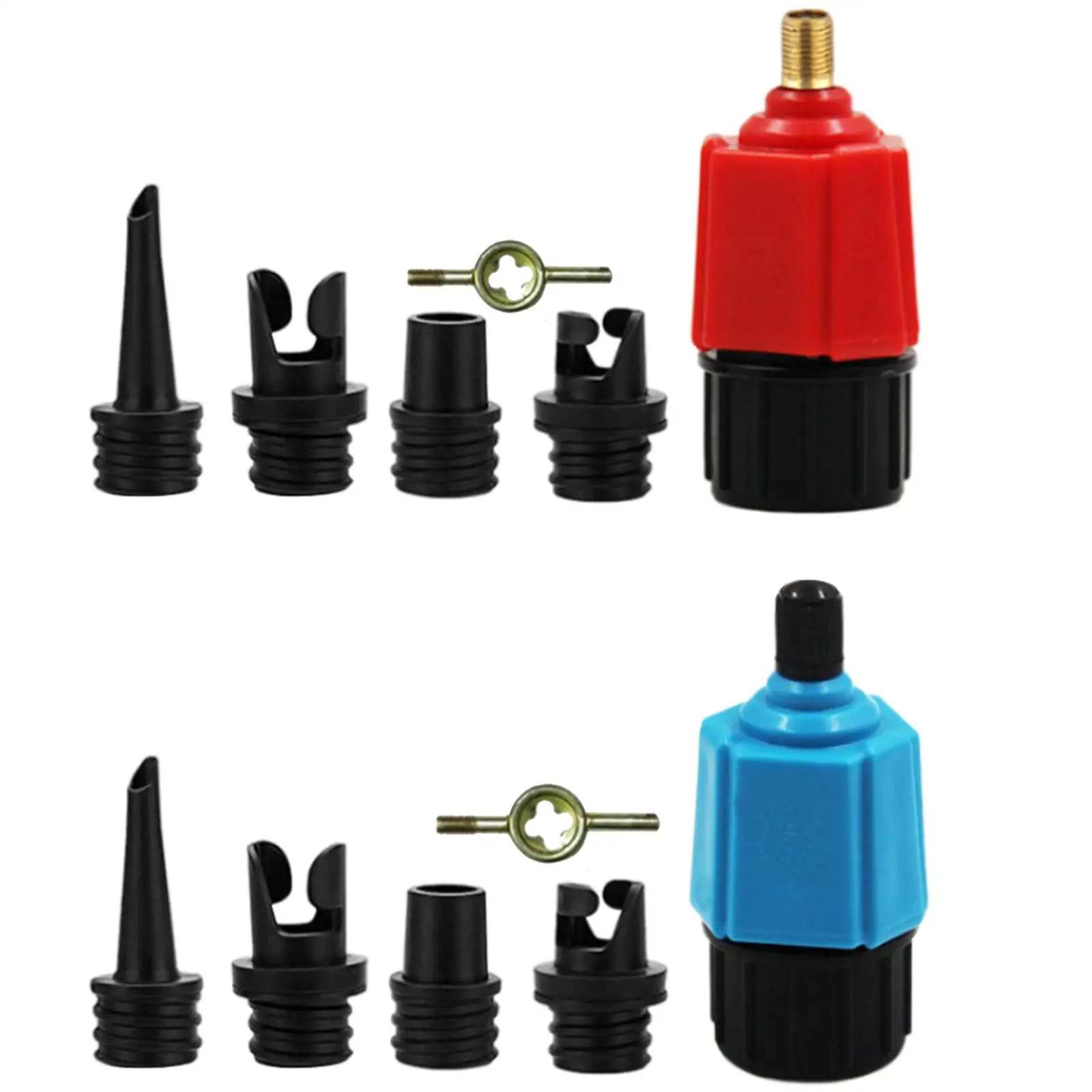 Paddle Board Pump Adapter Inflatable Replacement With 4 Nozzles Multifunctional Camping Air Pump Sup Pump Adaptor