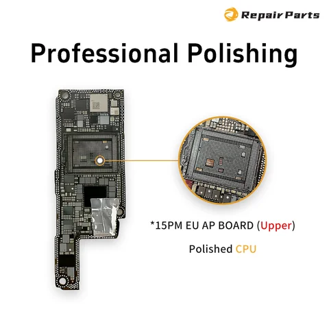 Материнская плата CUT с ЧПУ для iPhone 15 15 Pro Max, материнская плата сигнала, полированная плата AP Up, процессор, RF Baseband, нижняя версия США, ЕС, без платы Nand