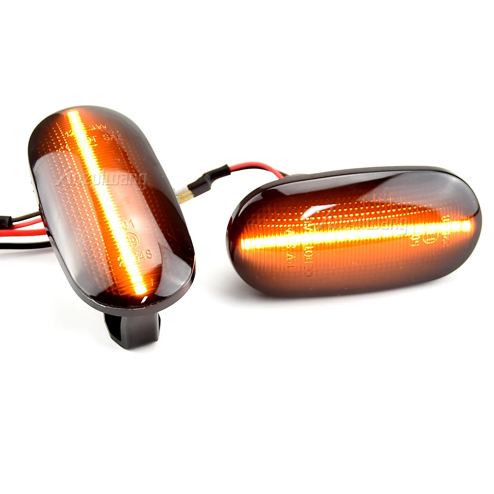 Автомобильный динамический последовательный Светодиодный Боковой указатель