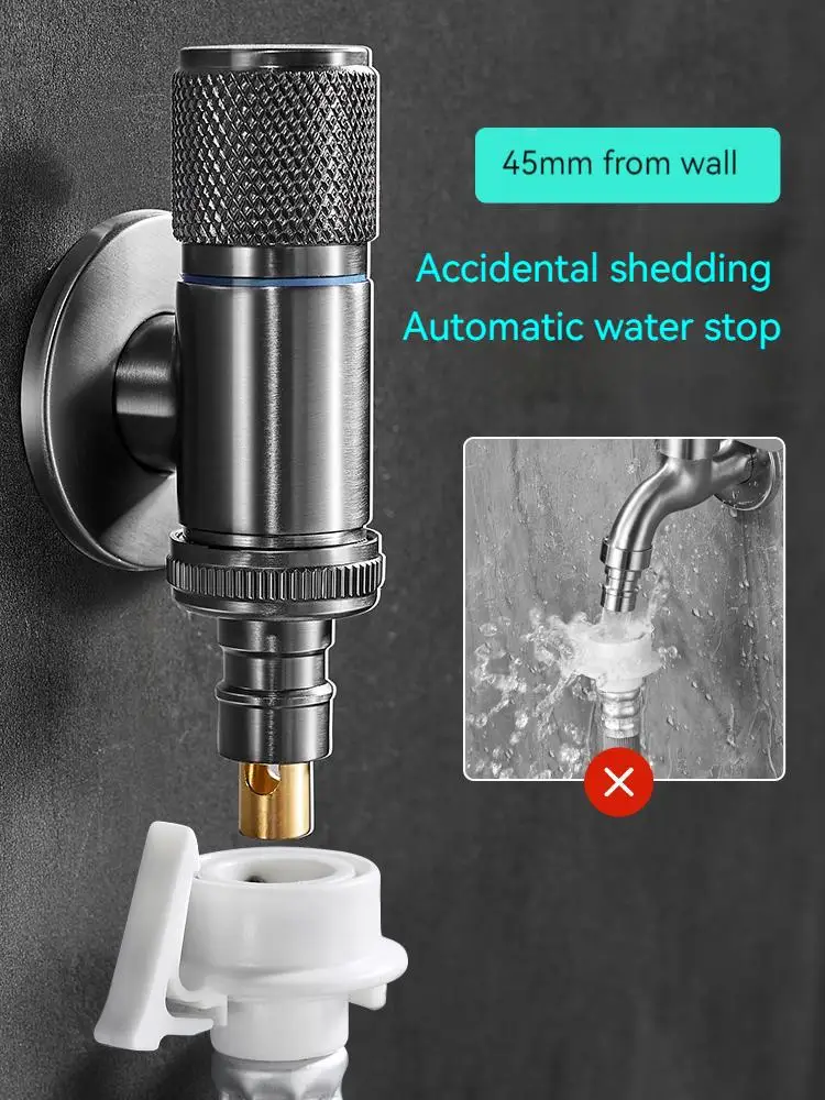 Сверхкороткий мини-кран для стиральной машины 4 минуты/6 минут автоматическая