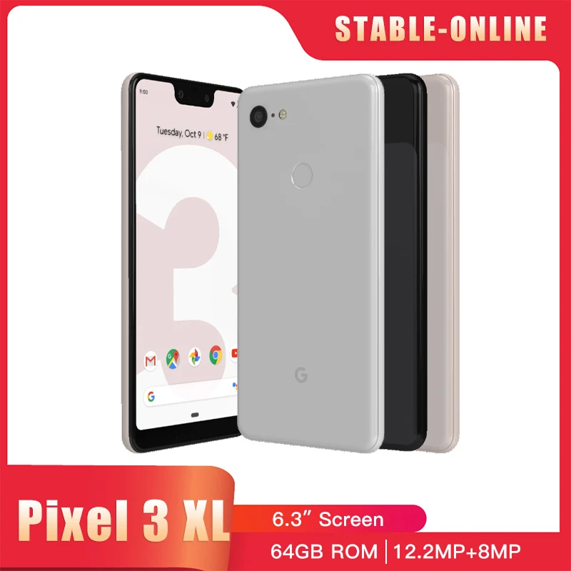 Смартфон Google Pixel 3 XL 4/64ГБ 4/128ГБ global б/у
