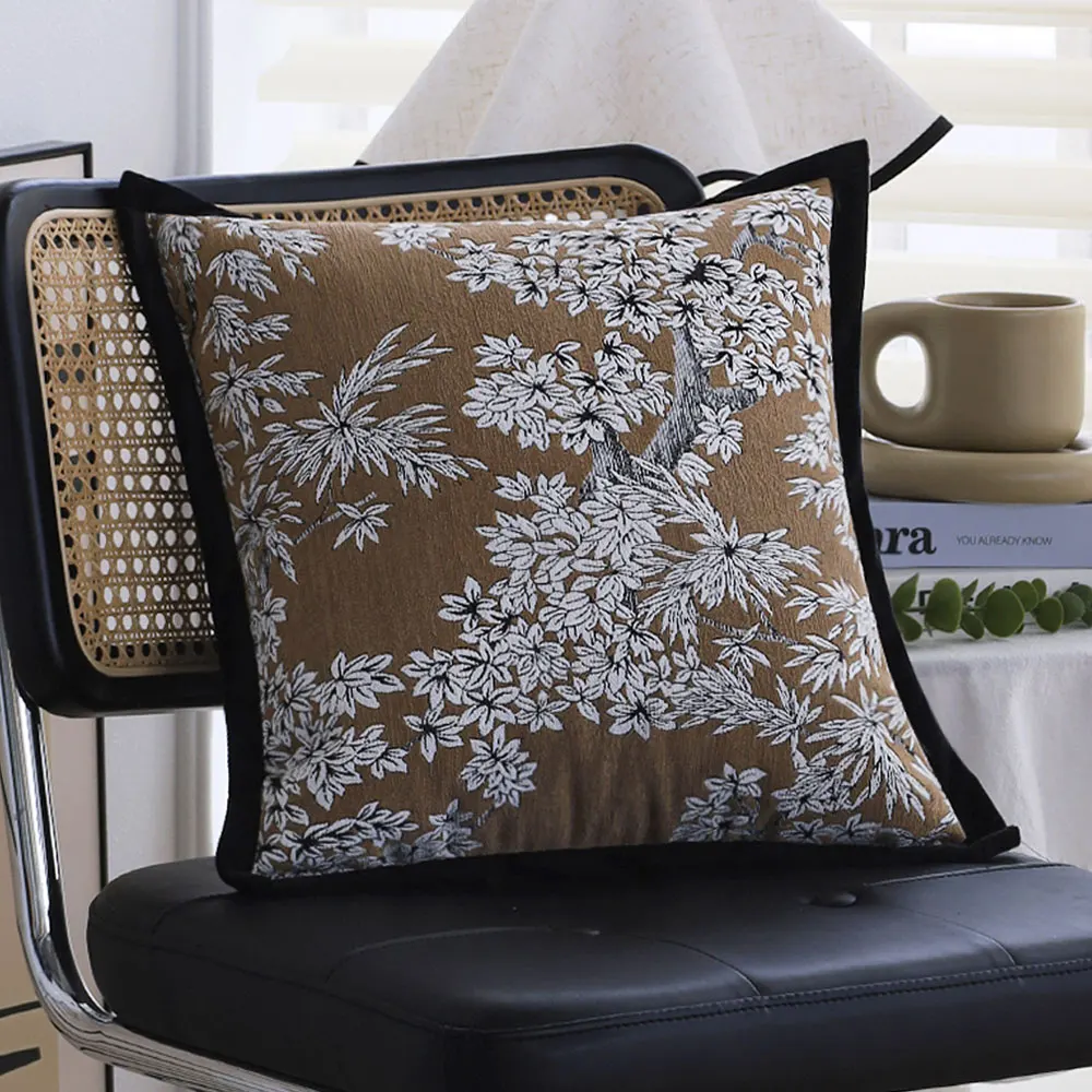 

Наволочка CANIRICA бархатная цветочная