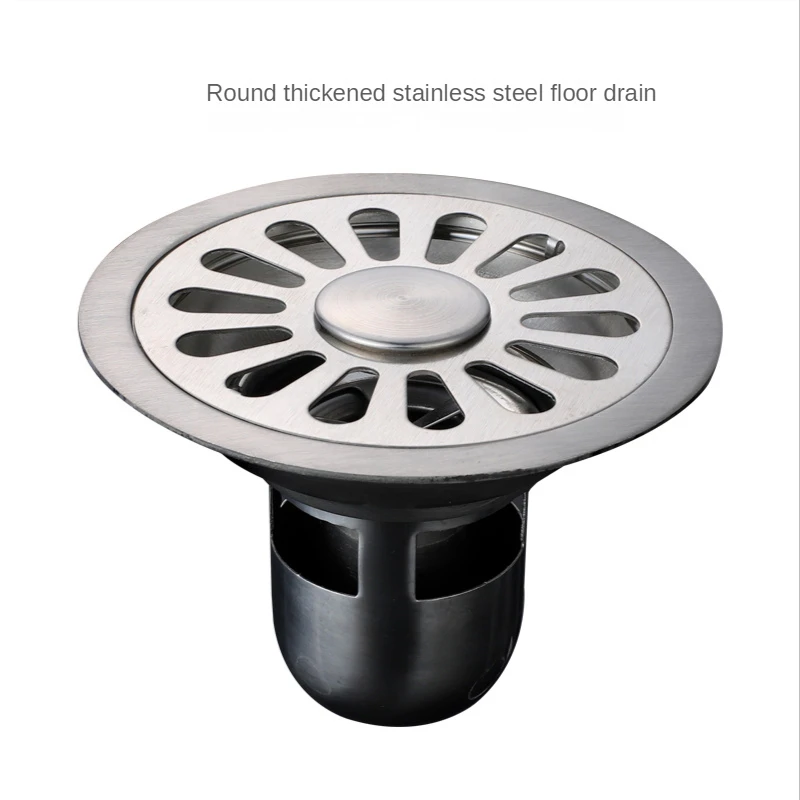 

Стоки для пола из нержавеющей стали, противозапаховый Слив для ванны, утечка от земли, тройная крышка, фурнитура для кухни и ванной комнаты, фитинги