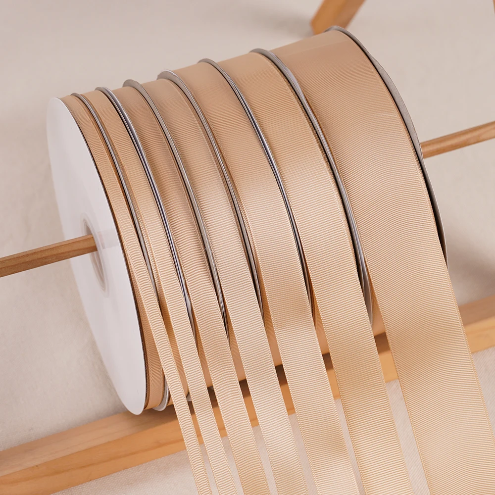 

Корсажная лента абрикосового цвета, 100 ярдов/91 метра, Подарочная коробка для Рождественского торта, цветочная упаковка, тканевая лента для с...