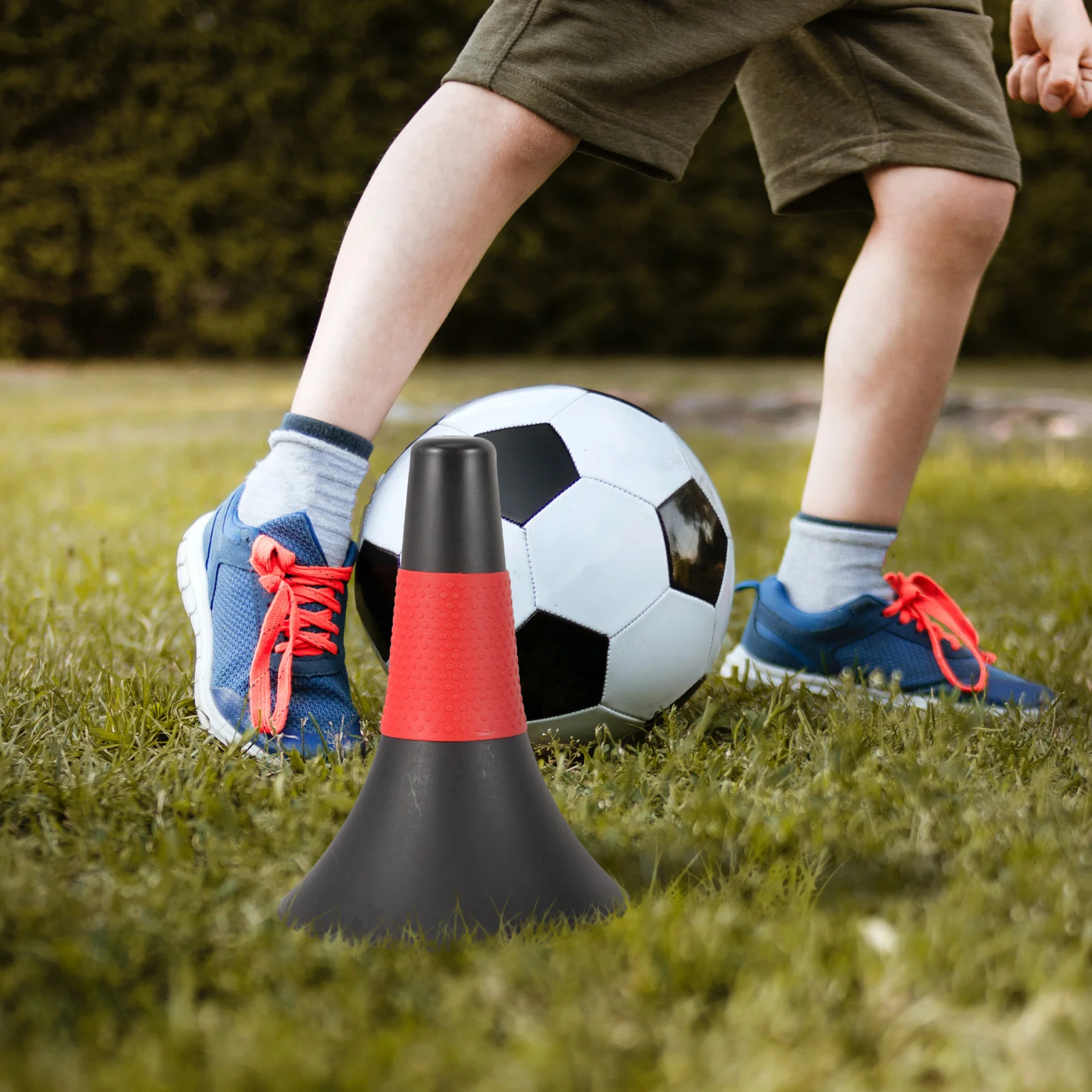 

10 Pcs Football Obstacle Soccer Training Equipment Gear Youth Practice Plastic Sports Cone Tools