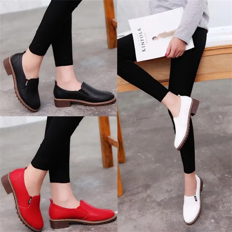 2023 New Women Shoes Casual Loafers Women Platform Low Hop Oxford Fashion Sneakers Elegant Ladies Shoes Classics Female Shoes