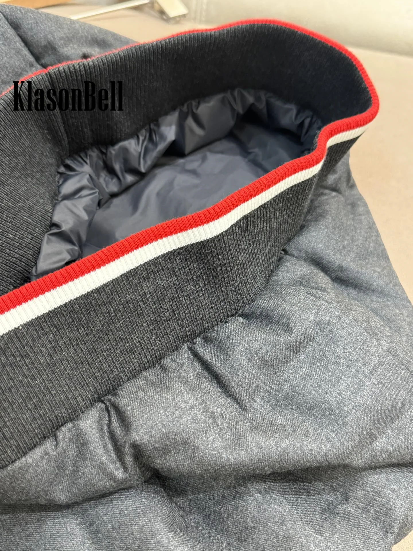 11.20 KlasonBell-Женское шикарное сохраняющее тепло шерстяное пальто на молнии с