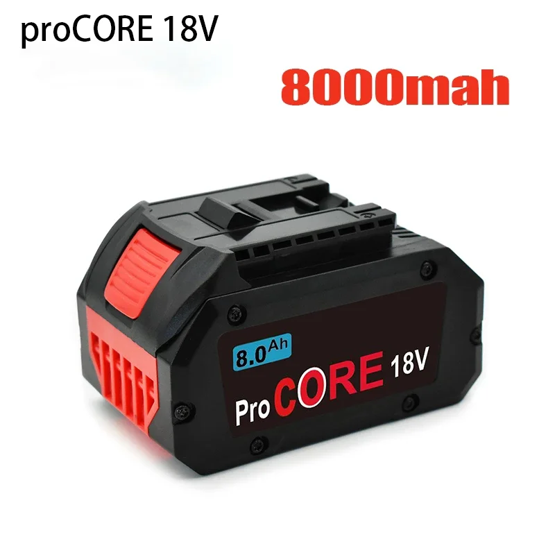 

Высококачественный литий-ионный сменный аккумулятор GBA18V80 на 18 в, 100% мАч для Bosch, 18-вольтовый беспроводной электроинструмент, дрели 8000 CE, 21700