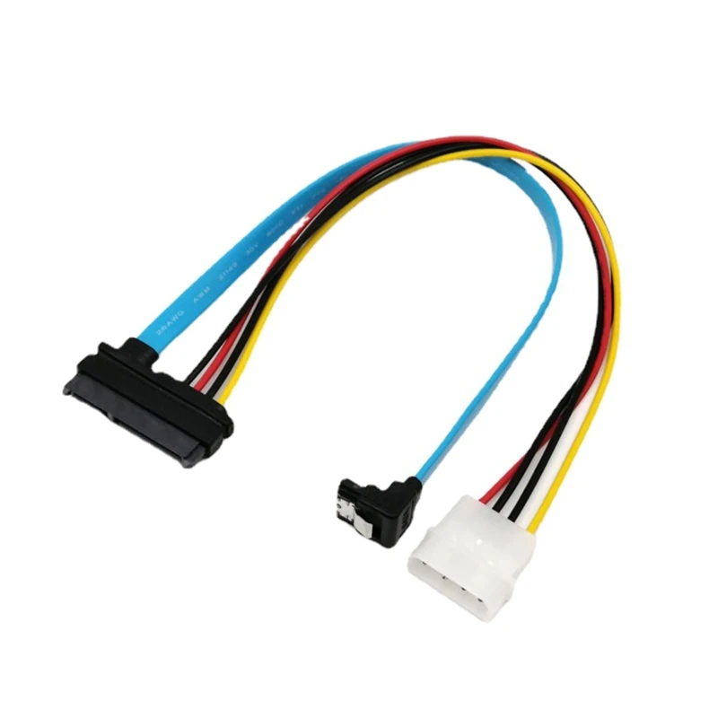

Chassis Integrated HDD Cord Serial ATA 7P+15P to 7P Elbow + Big 4P IDE Wire Line