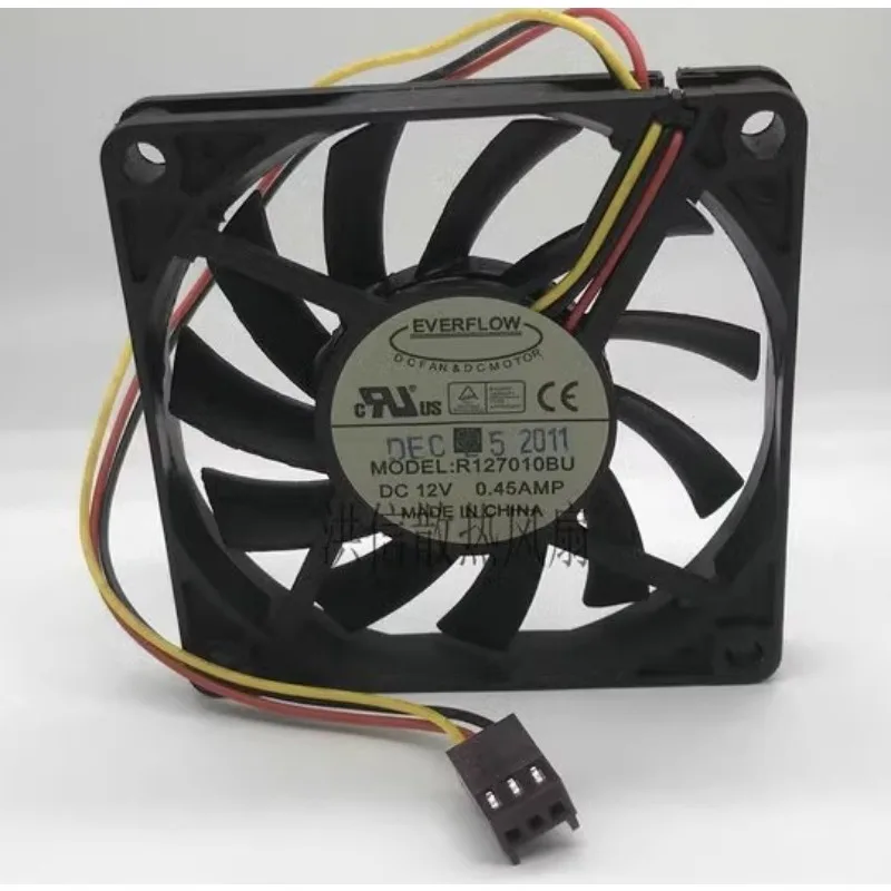 Оригинальный новый вентилятор ЦП для EVFLOW R127010BU 12 В постоянного тока 0 45a 7 см 7010