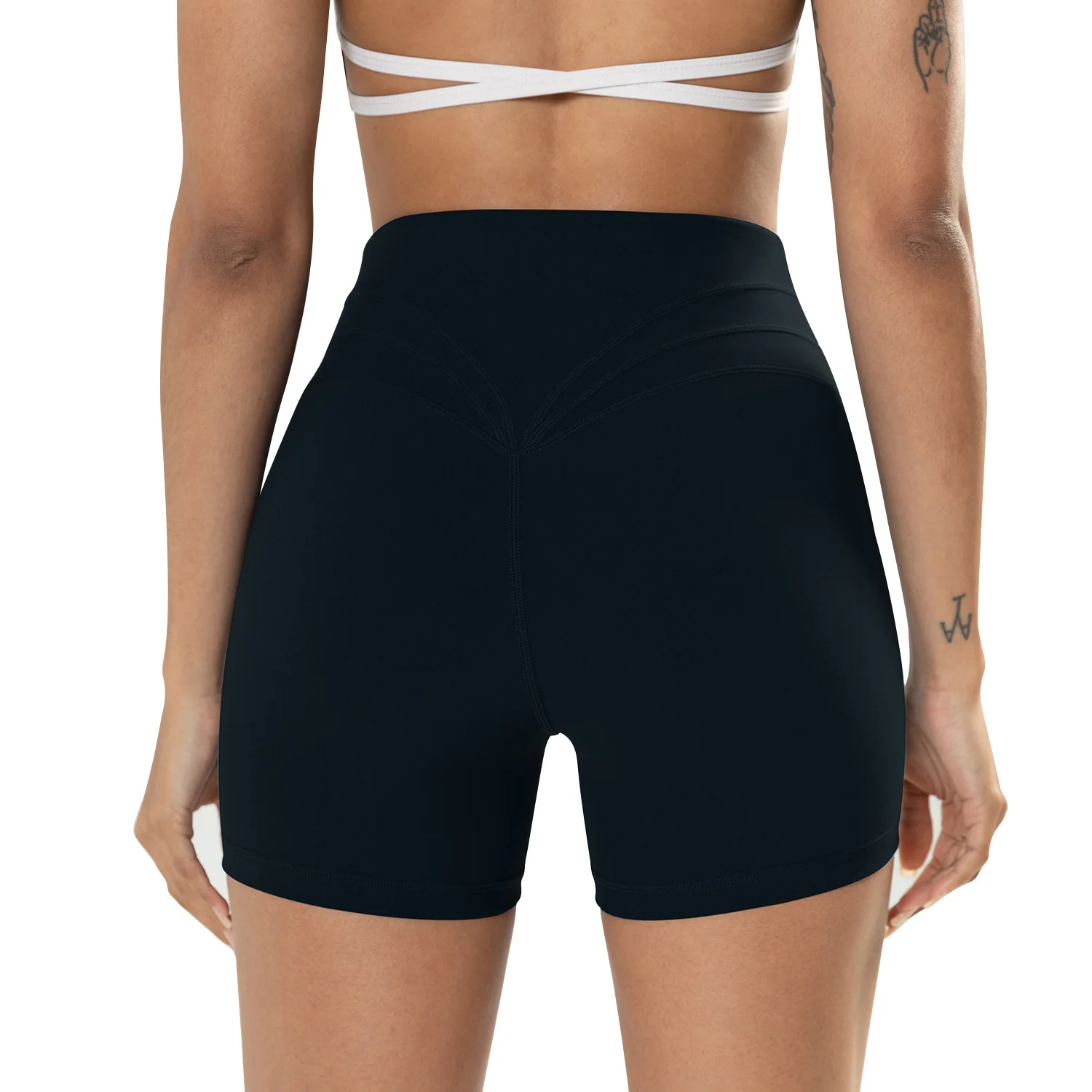 Sports Peach Hips European and American Three way Pants Women's Hip Lift High Waist Elastic Tights Yoga Women's Pants