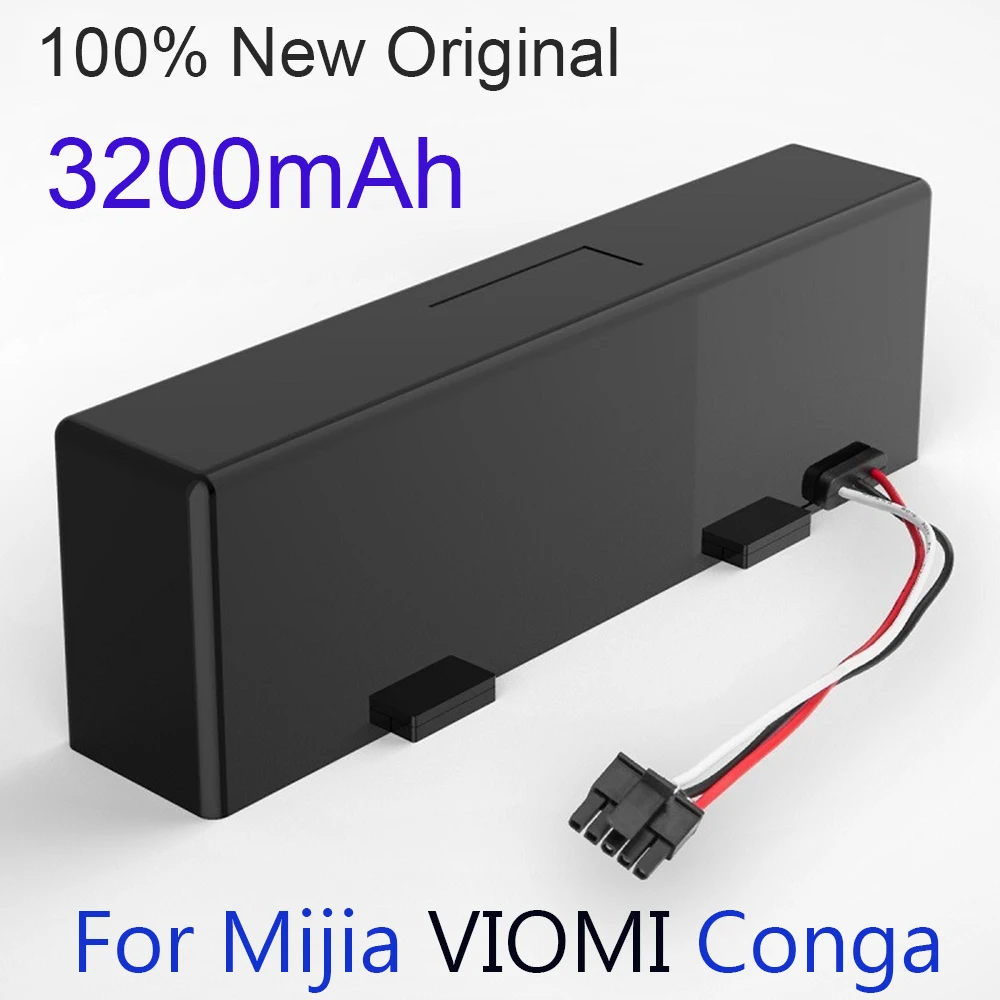 

Original Rechargeable battery For Xiaomi Mijia STYTJ02YM Sweeping Mopping Robot 14.8V 3200mah For Haier JX37 Vacuum Cleaner
