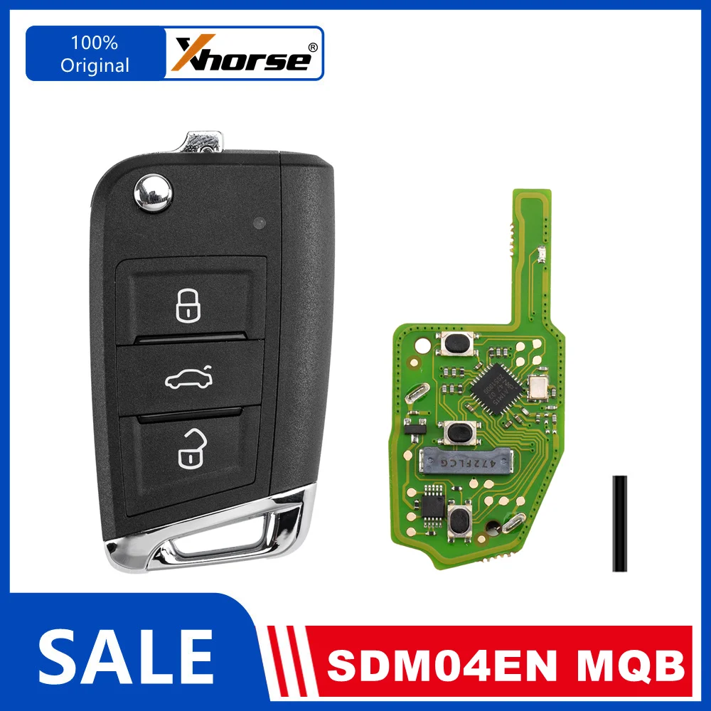 

5 шт. универсальных смарт-ключей Xhorse XSMQB1EN XSDM04EN MQB, английская версия, совместимы с VVDI2 и VVDI Key Programmer