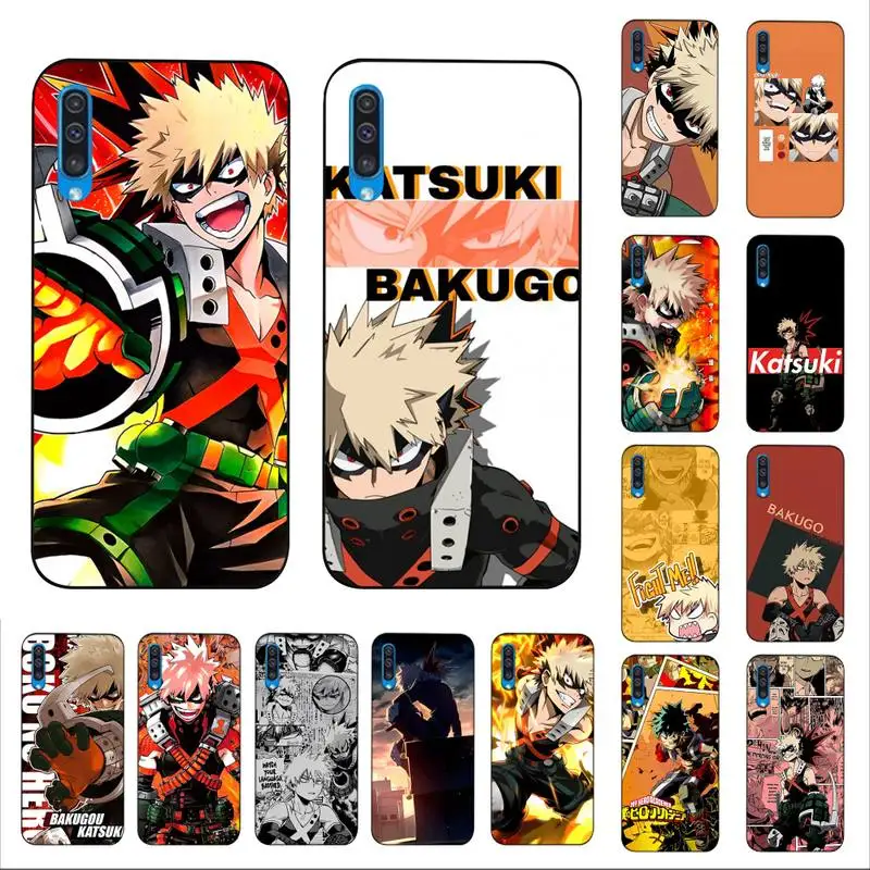 

Katsuki Bakugo Boku My Hero Academia Phone Case for Samsung A51 01 50 71 21S 70 31 40 30 10 20 S E 11 91 A7 A8 2018