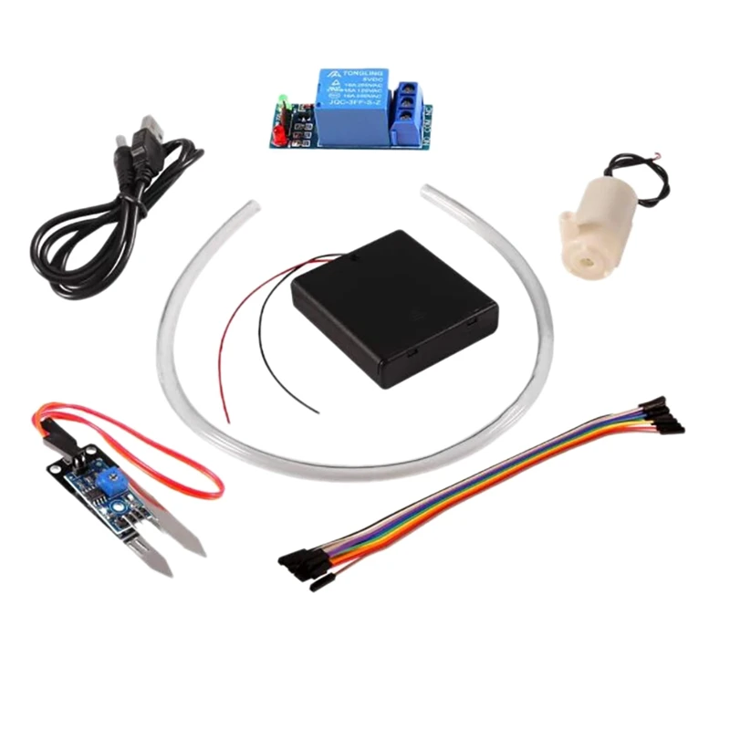 

Soil Moisture Sensor Kit Automatic Watering System Manager With Mini Water Pump For Arduino DIY Kit
