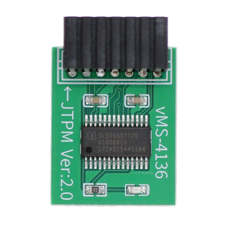 

TPM 2.0 Encryption Security Module Remote Card LPC-14PIN Module 14Pin LPC For MSI TPM2.0 LPC 14 Pin Security Module