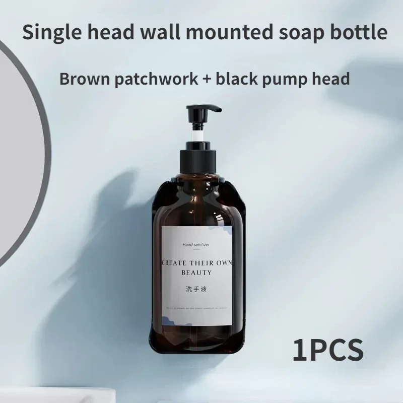 

Настенный дозатор мыла для душа Black Plastic