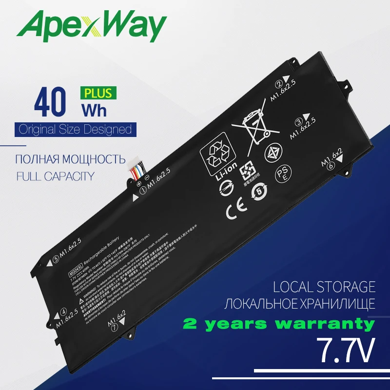 

Аккумулятор ApexWay MG04XL для ноутбука HP Elite X2 1012 G1 MG04 812060-2C1 812205-001 812060-2B1 HSTNN-DB7F 71001 MC04XL 7,7 V