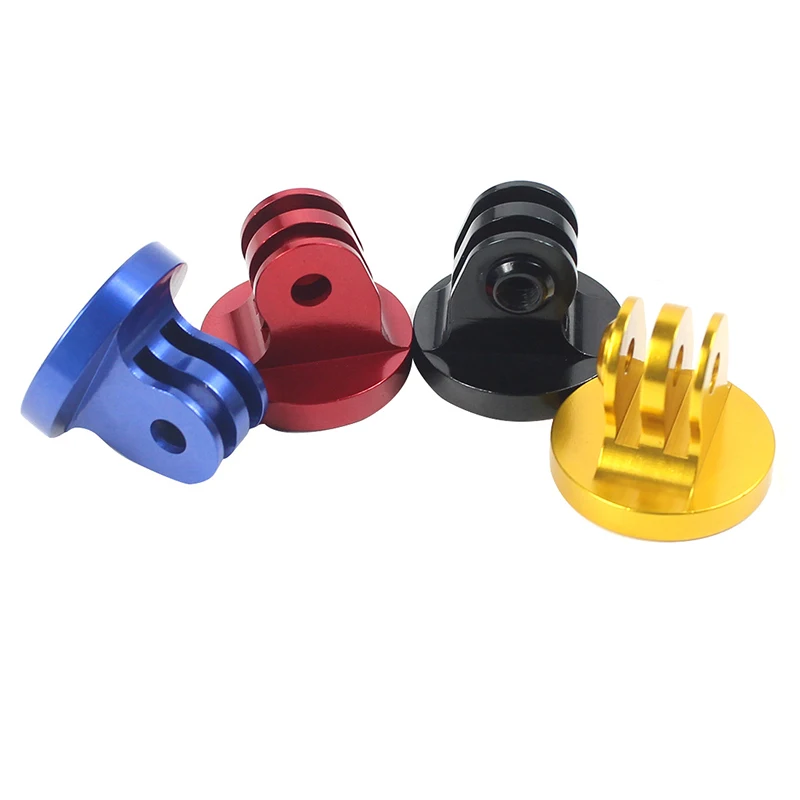 

For Go Pro Hero 10 9 8 7 6 5 4 CNC Tripod Mount Fixed Base for Gopro Aluminium Alloy Adapter Action Camera Accessories 1PC