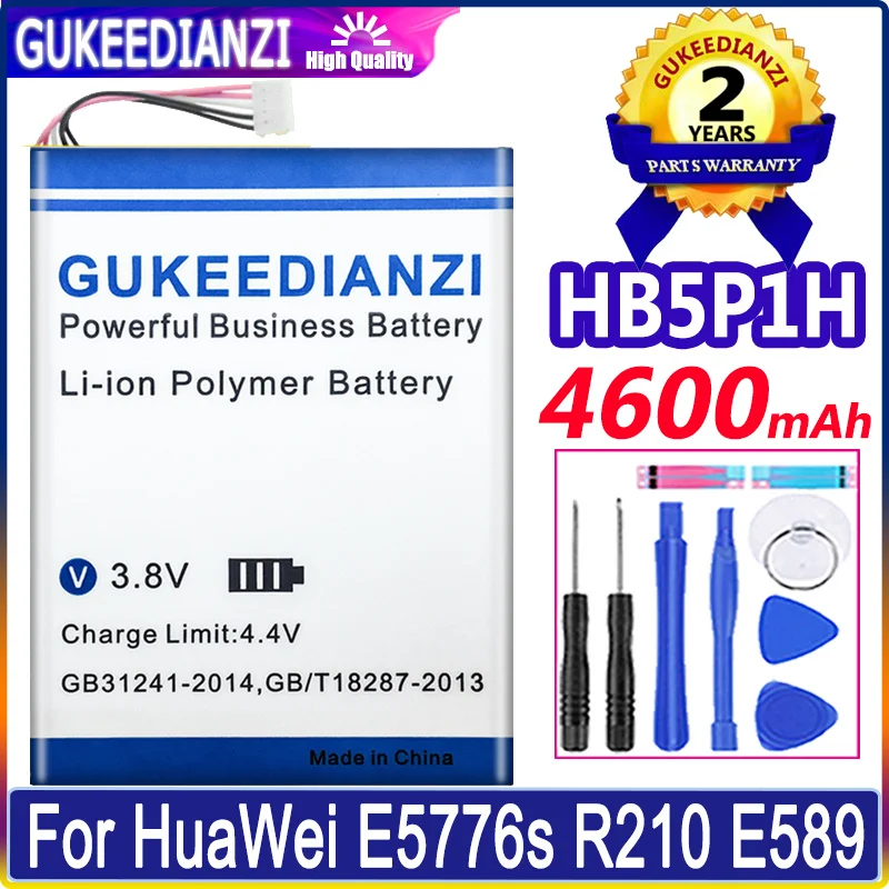 

GUKEEDIANZI Battery 4600mAh HB5P1H For HuaWei E5776s R210 E589 Batteries