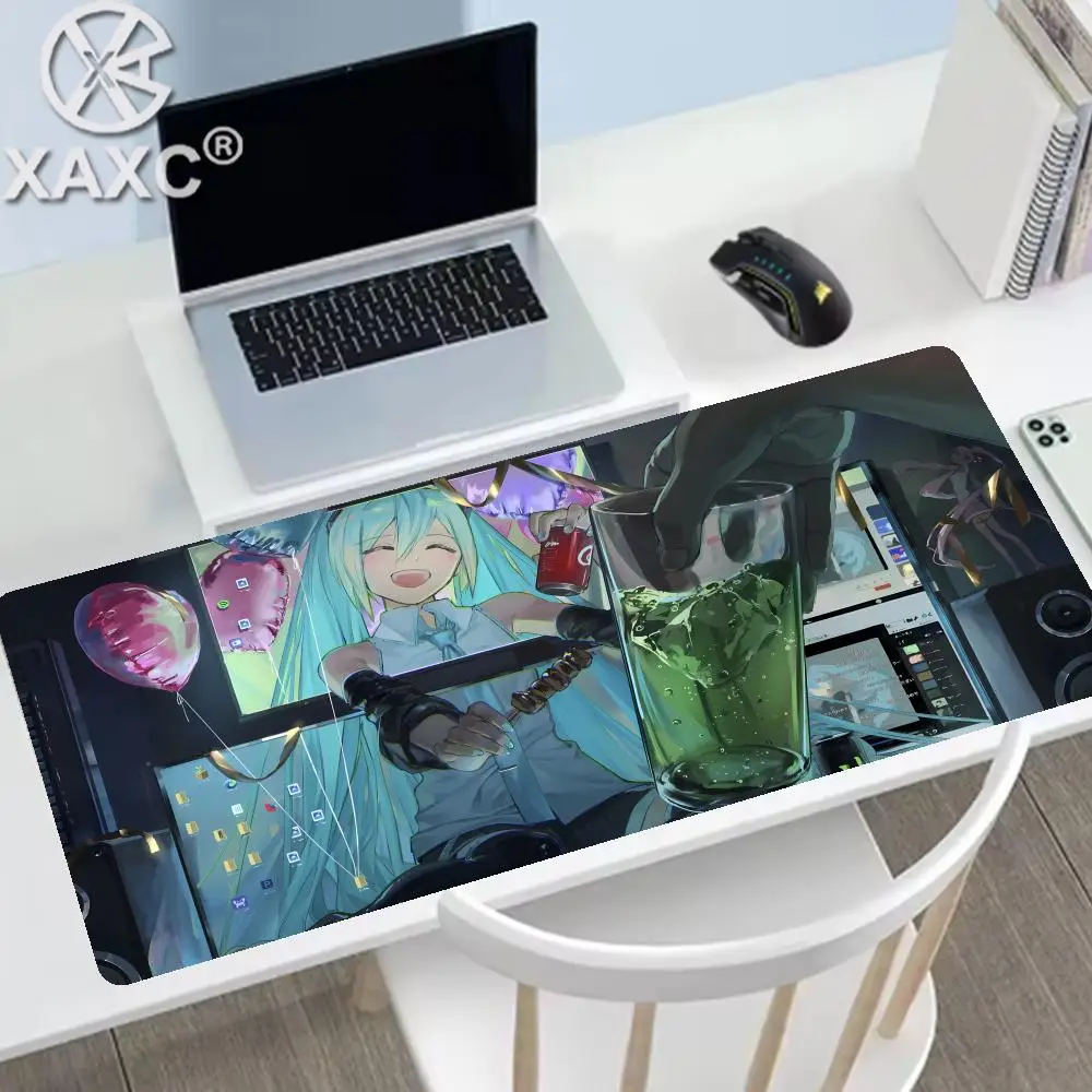 Коврик для мыши Kawaii Anime, коврик для клавиатуры для ПК-геймеров, расширенный настольный коврик C-cyberpunkS, игровой коврик для ноутбука R-rebecca Sexy Girl XAXC (art.: 3920da18ce3c8) - 3920da18ce3c8
