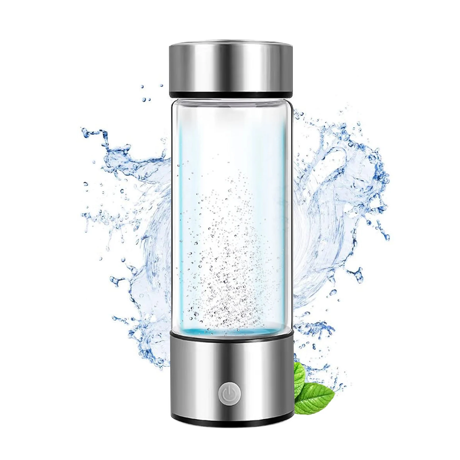 

Hydrogen Generator Cup Water Filter 430ML Alkaline Maker Hydrogen-Rich Water Portable Bottle Lonizer Pure H2 Electrolysis