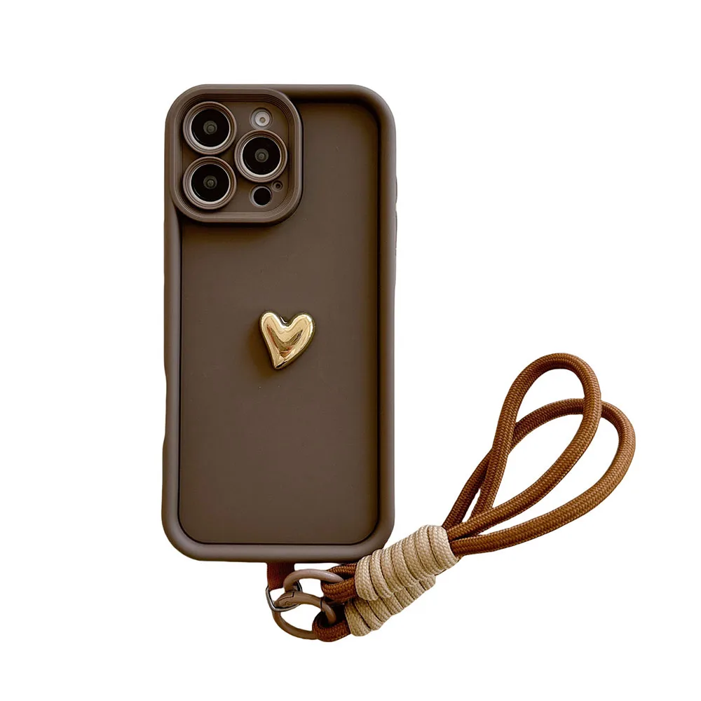 Для OPPO A59 A58 A57 A56 A55 5G A54 4G A53 A52 A31 A32 A8 A5 A9 2020 A53S A54S A57S Мягкий чехол для телефона с ремешком в форме сердца (art.: 3920cd4ada616) - 3920cd4ada616