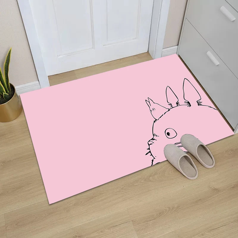 

Foot Mat Totoro Carpets Kitchen Carpet Rugs Home Cute Rug Doormat Entrance Door Room Mats Bath Prayer Bathroom Floor House