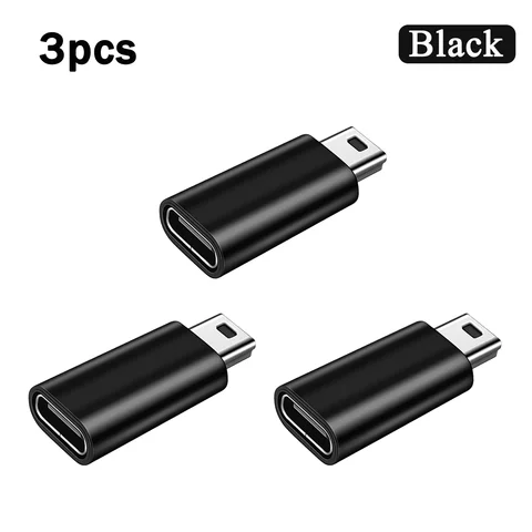 1-3 шт. переходник с Mini USB «папа» на «мама» Type-C «мама»