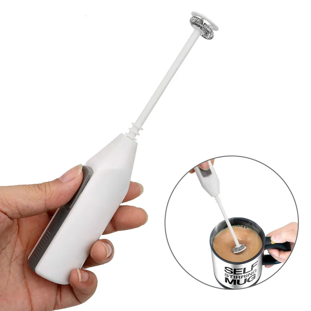 

Gadgets Egg Tools Portable Coffee Milk Frother Electric Egg Beaters Handle Mixer Cooking Tools Kitchen Tools Kitchen Accessories