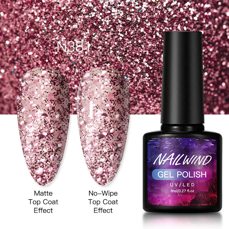 

NAILWIND Gel Nail Polish Gel Varnishes Semi Permanent UV Esmatles Hybrid Lacquer Manicure Regular Nail Art Design Base Top Coat