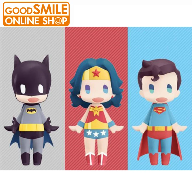 

Good Smile Gsc Hello Hgs Dc Batman Superman Wonder Woman Anime Action Figure Pvc Collectible Model Kids Toy Gifts
