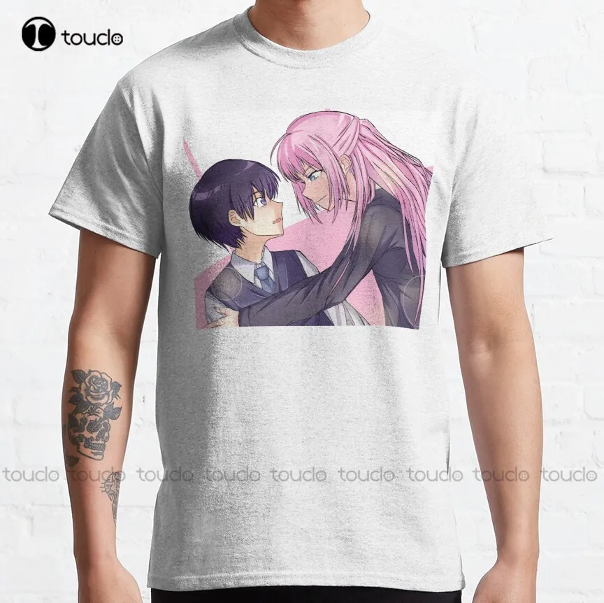 

Shikimori Micchon With Izume Yuu | Shikimoris Not Just A Cutie Classic T-Shirt Gym Shirts For Women Custom Aldult Teen Unisex