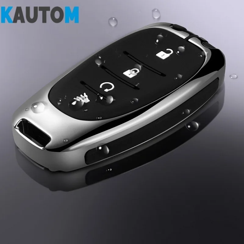 Чехол для автомобильного ключа из сплава с 2345 кнопками для Chevrolet Malibu XL, Equinox, Trailblazer, Orlando, Cruze, Onix, Volt, Bolt, Camaro, Trax, Blazer (art.: 3920d89a9652d) - 3920d89a9652d